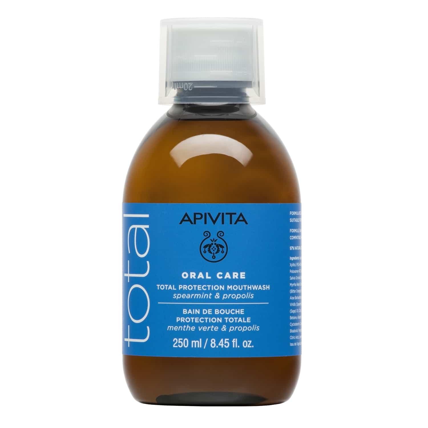 APIVITA - NATURAL DENTAL CARE Φυσικό Στοματικό Διάλυμα - 250ml